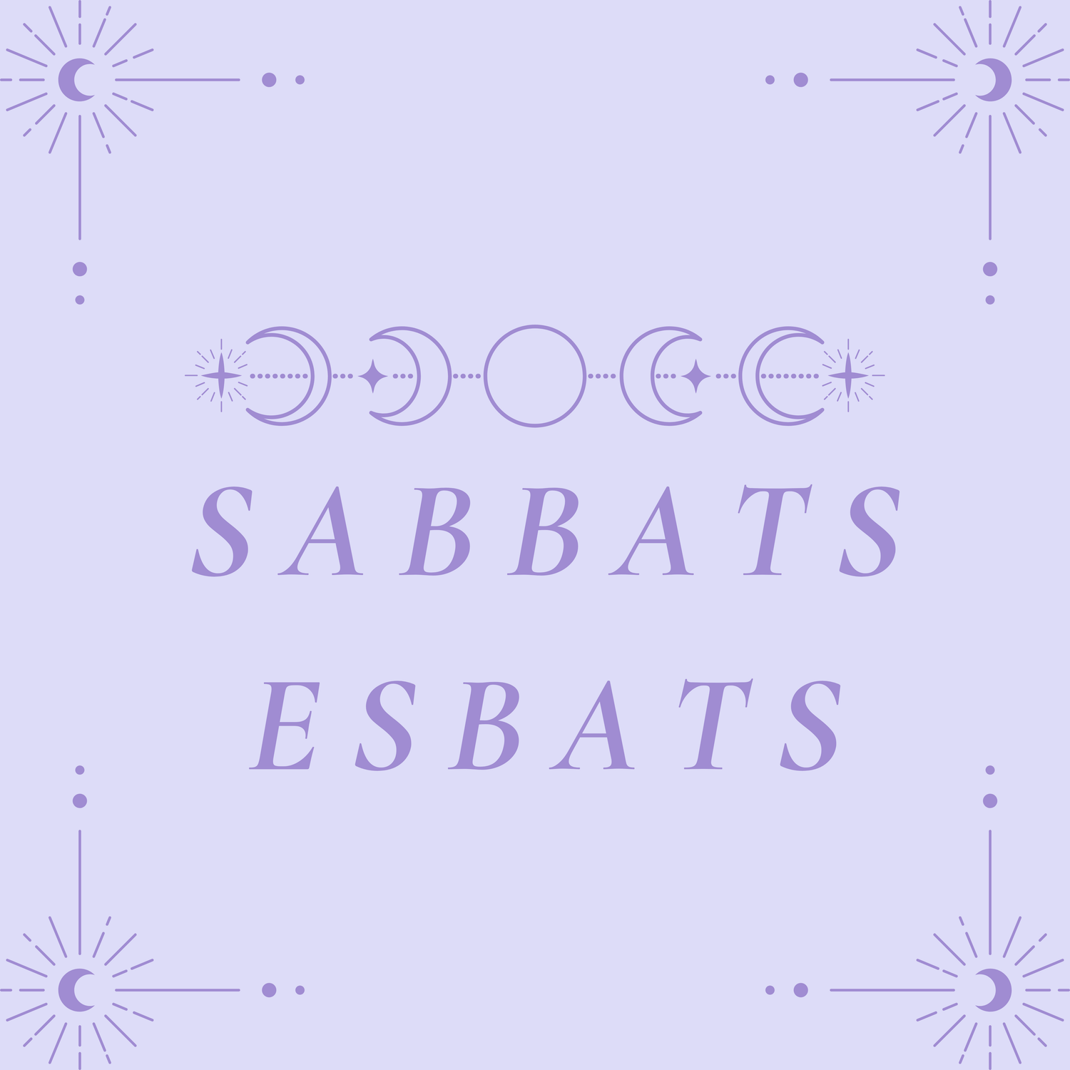 Sabbats/Esbats